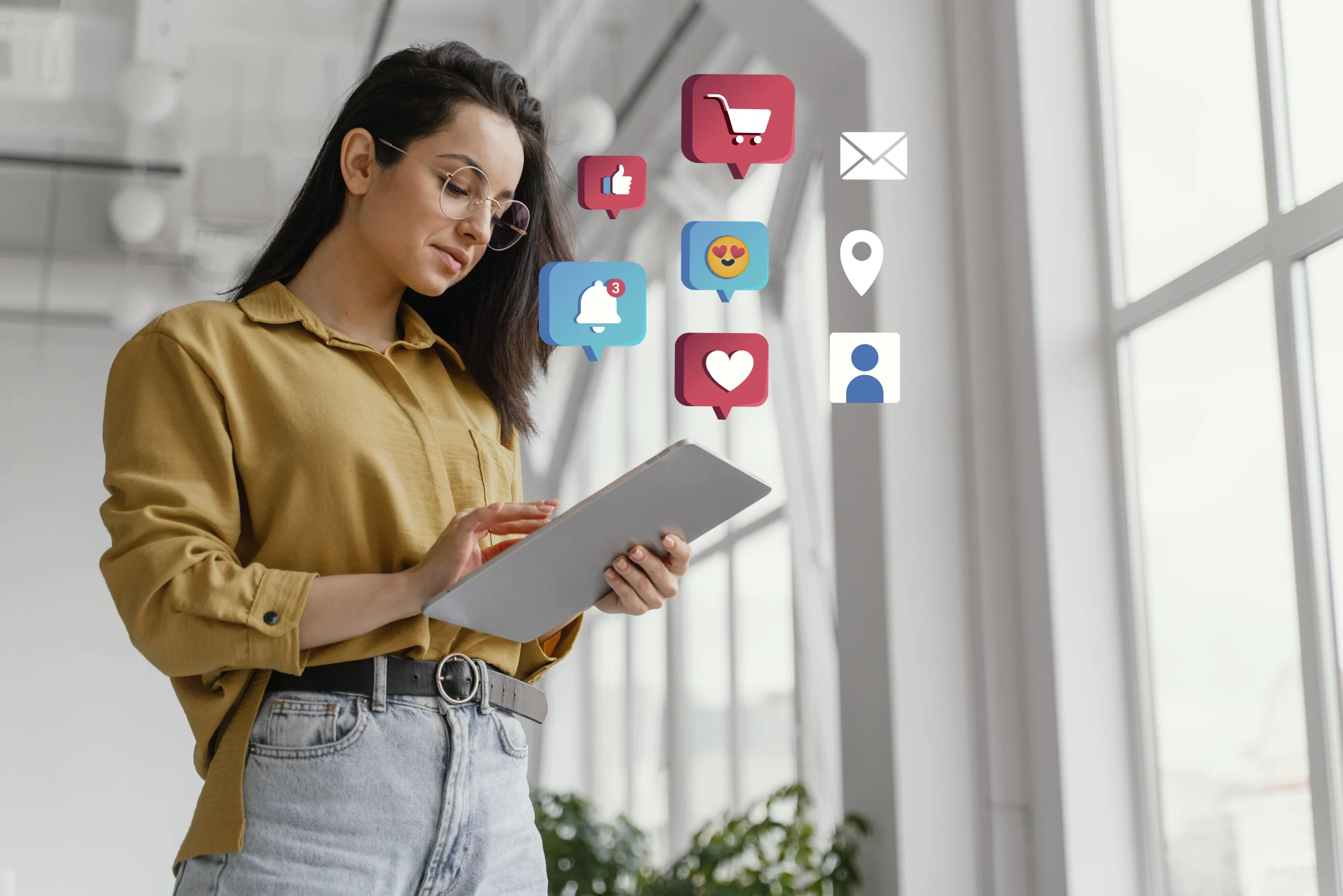Social media management dashboard